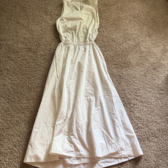 Babaton White High Low Dress - Picture 1 of 6